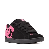 Womens DC Court Graffik Skate Shoe - Black / Pink