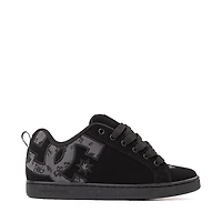 Womens DC Court Graffik Skate Shoe - Black / Grey Lace