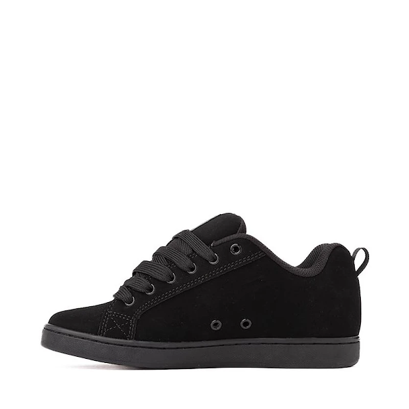Womens DC Court Graffik Skate Shoe - Black / Grey Lace