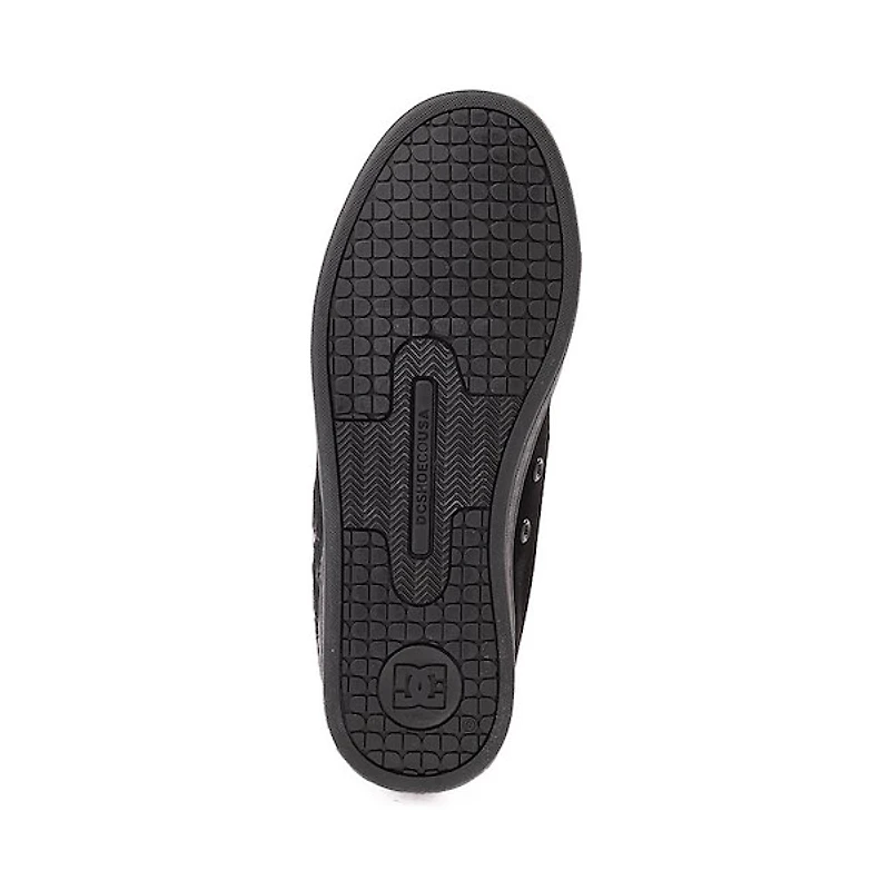 Womens DC Court Graffik Skate Shoe - Black / Grey Lace