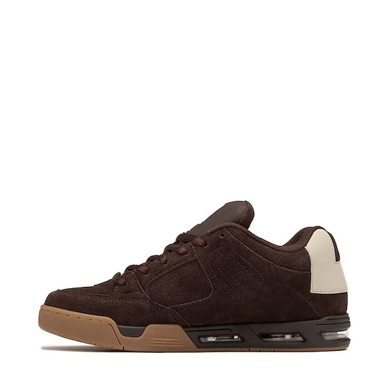 Mens DC Command Special Edition Skate Shoe - Brown / White Gum