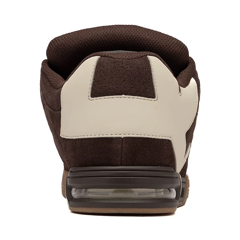 Mens DC Command Special Edition Skate Shoe - Brown / White Gum