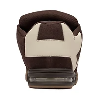 Mens DC Command Special Edition Skate Shoe - Brown / White Gum