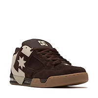 Mens DC Command Special Edition Skate Shoe - Brown / White Gum