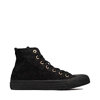 Converse Chuck Taylor All Star High-Top Ruffled Lace Sneaker - Black