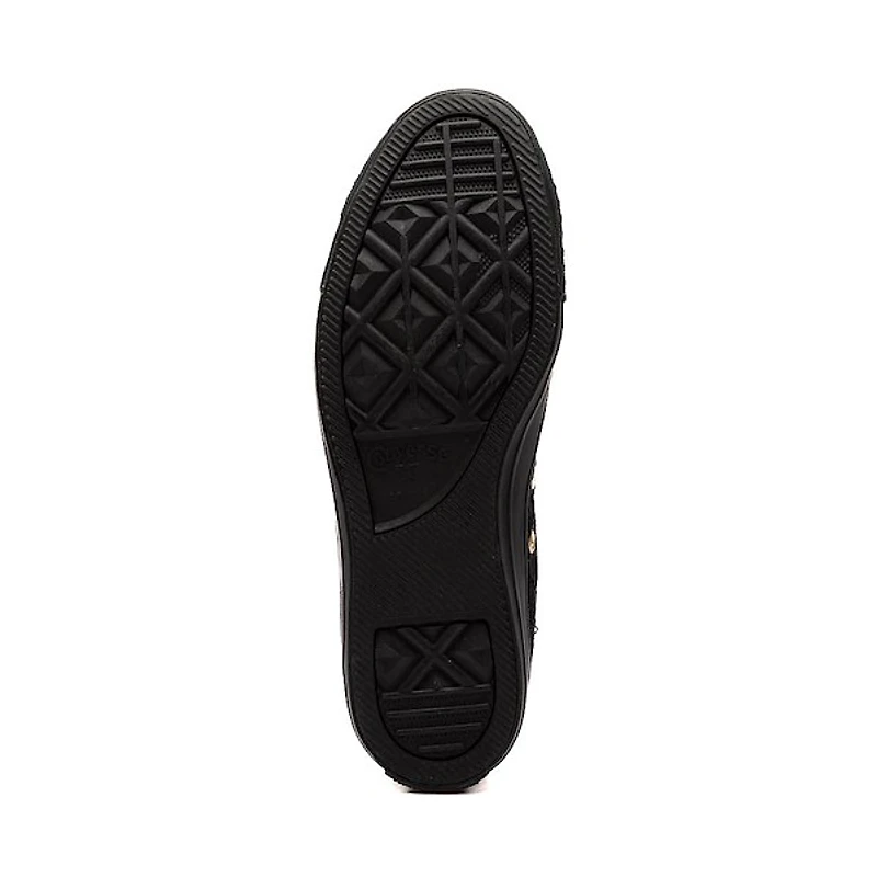Converse Chuck Taylor All Star High-Top Ruffled Lace Sneaker - Black