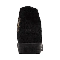 Converse Chuck Taylor All Star High-Top Ruffled Lace Sneaker - Black