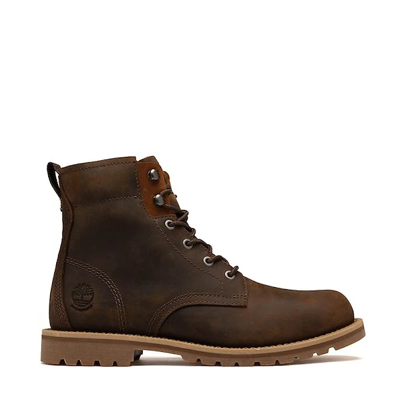 Mens Britton Falls Mid Lace-Up Waterproof Boot - Dark Brown