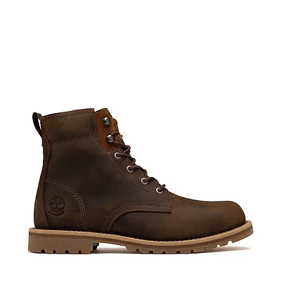 Mens Britton Falls Mid Lace-Up Waterproof Boot - Dark Brown