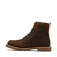 Mens Britton Falls Mid Lace-Up Waterproof Boot - Dark Brown