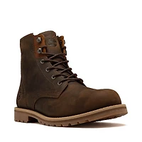 Mens Britton Falls Mid Lace-Up Waterproof Boot - Dark Brown