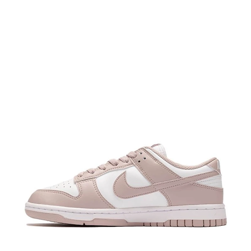 Womens Nike Dunk Low Athletic Shoe - White / Particle Rose