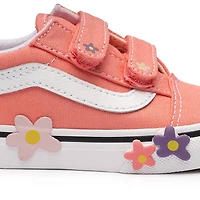 Vans Old Skool V Skate Shoe - Baby / Toddler Pink