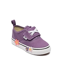 Vans Authentic Elastic V Skate Shoe - Baby / Toddler Purple