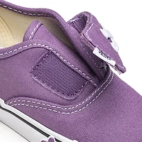 Vans Authentic Elastic V Skate Shoe - Baby / Toddler Purple