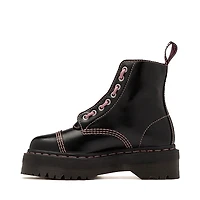 Womens Dr. Martens Sinclair Hearts and Stars Boot - Black