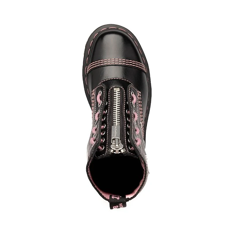 Botte Dr. Martens Sinclair coeurs et étoiles pour femmes - Noir