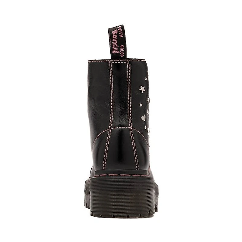 Botte Dr. Martens Sinclair coeurs et étoiles pour femmes - Noir