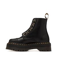Dr. Martens Sinclair Floral Platform Boot - Black