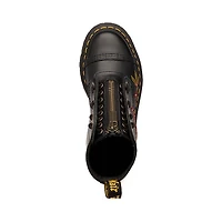 Dr. Martens Sinclair Floral Platform Boot - Black