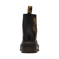 Dr. Martens Sinclair Floral Platform Boot - Black