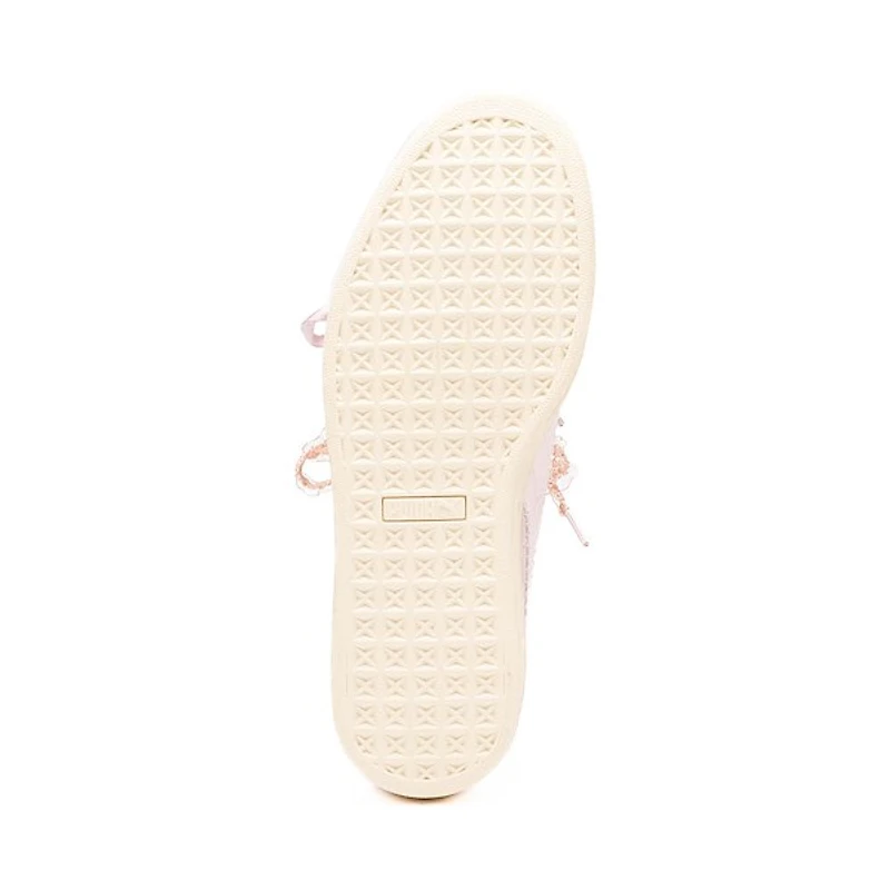 Womens PUMA Suede Bloom Athletic Shoe - Misty Pink Powder