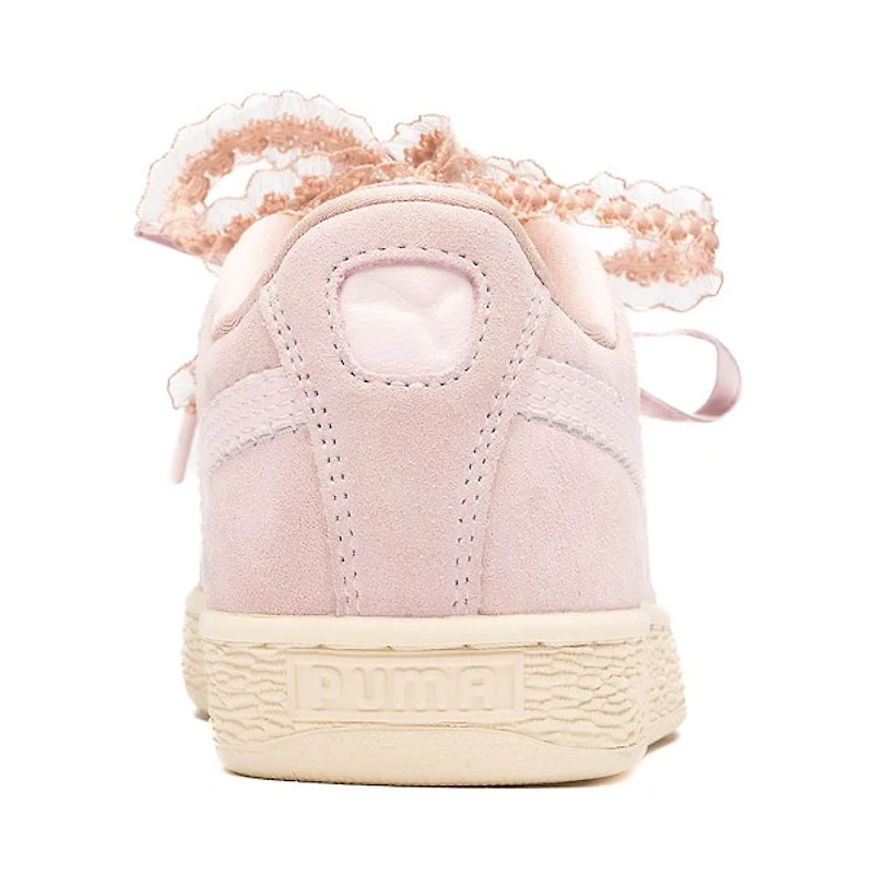 Womens PUMA Suede Bloom Athletic Shoe - Misty Pink Powder