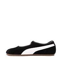 Womens PUMA Tacklette Sneaker - Black / White Gum