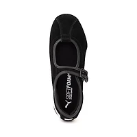 Womens PUMA Tacklette Sneaker - Black / White Gum