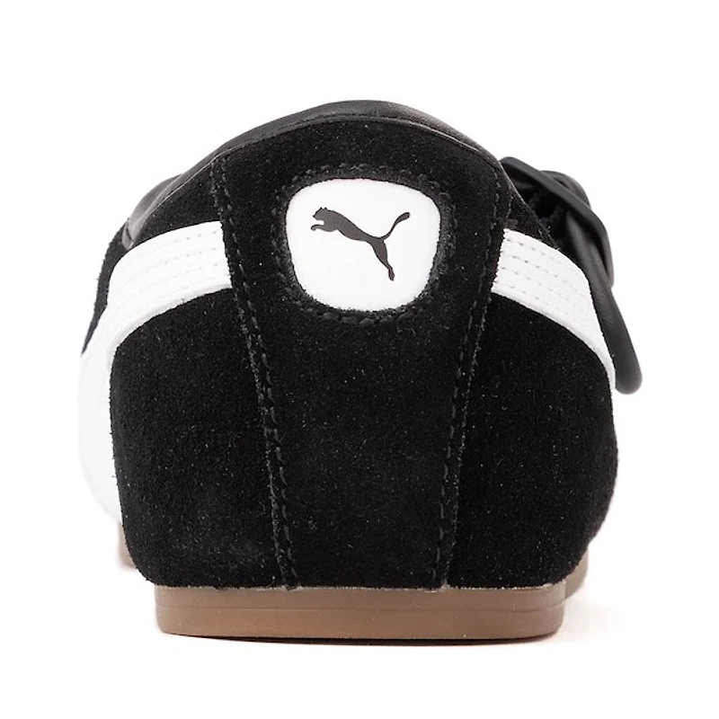 Womens PUMA Tacklette Sneaker - Black / White Gum