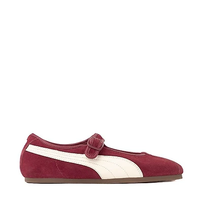 Womens PUMA Tacklette Sneaker - Garnet Glow / Alpine Snow