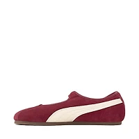 Womens PUMA Tacklette Sneaker - Garnet Glow / Alpine Snow