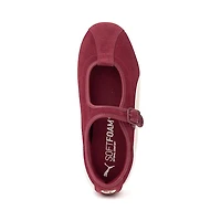 Womens PUMA Tacklette Sneaker - Garnet Glow / Alpine Snow