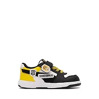 PUMA x Transformers Rebound Slam Low Athletic Shoe - Baby / Toddler White Black Bright Mango Yellow