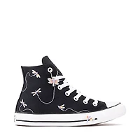 Converse Chuck Taylor All Star Dragonflies High-Top Sneaker - Black / Lavender Latte White