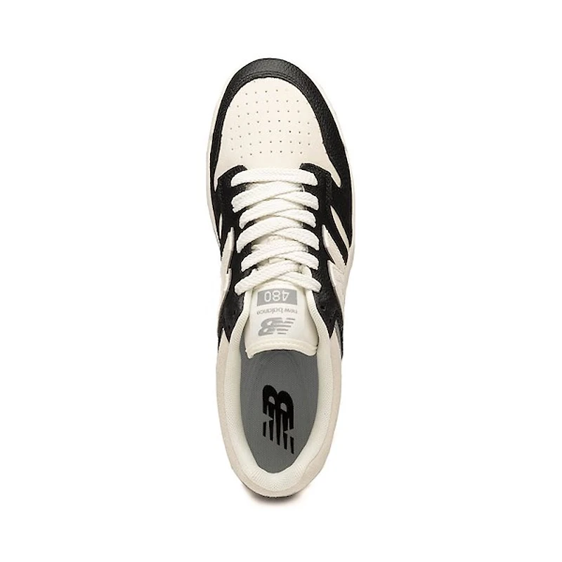 New Balance 480 Athletic Shoe - Black / Sea Salt