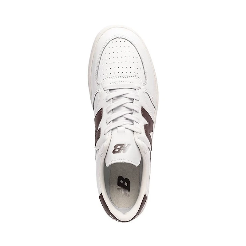 New Balance T500 Athletic Shoe - White / Cherry