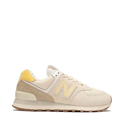 Womens New Balance 574 Athletic Shoe - Sea Salt / Linen