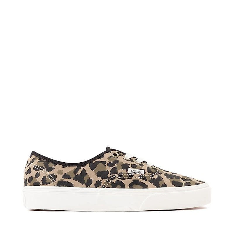 Vans Authentic Skate Shoe - Leopard Black / Incense Tan