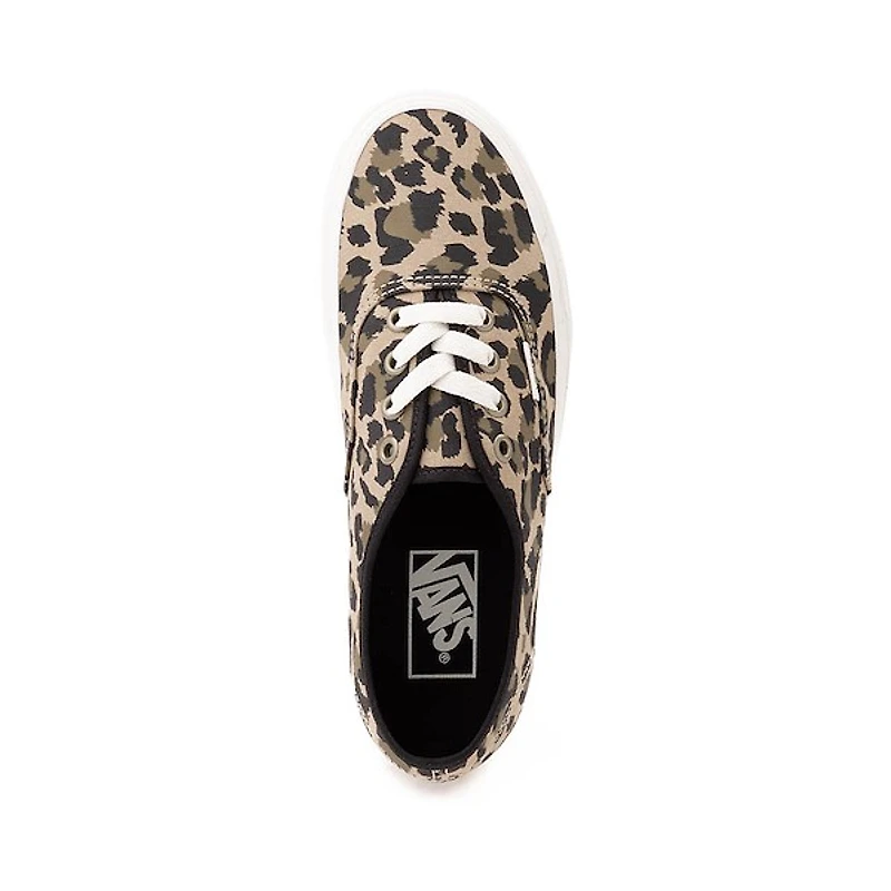 Chaussure de skate Vans Authentic Léopard noir / Havane encens