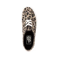 Chaussure de skate Vans Authentic  Léopard noir / Havane encens