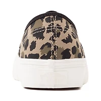 Chaussure de skate Vans Authentic  Léopard noir / Havane encens