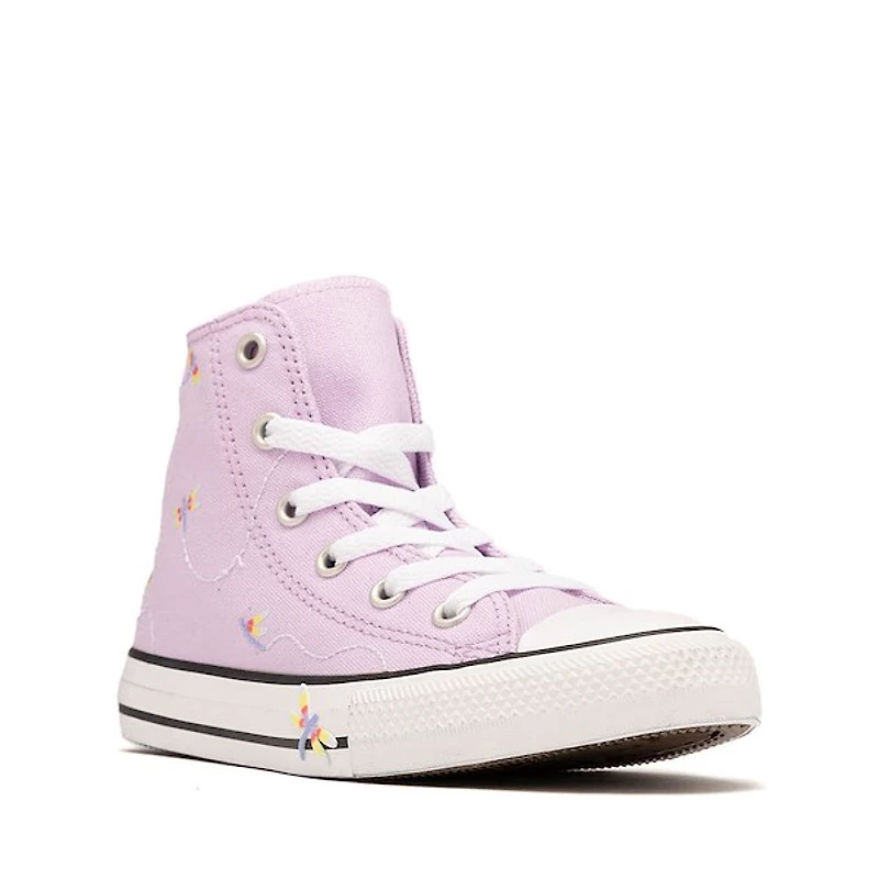 Converse Chuck Taylor All Star High-Top Dragonfly Sneaker - Little Kid Lavender Latte
