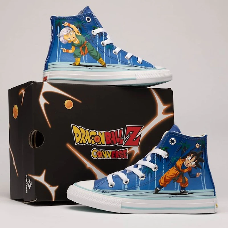 Converse x Dragon Ball Z Chuck Taylor All Star High-Top Fusion Sneaker - Little Kid Leisure Time / Lapis Blue