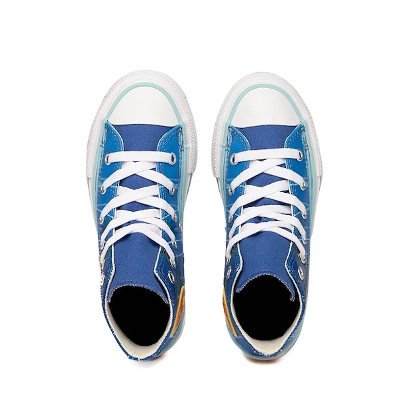 Converse x Dragon Ball Z Chuck Taylor All Star High-Top Fusion Sneaker - Little Kid Leisure Time / Lapis Blue