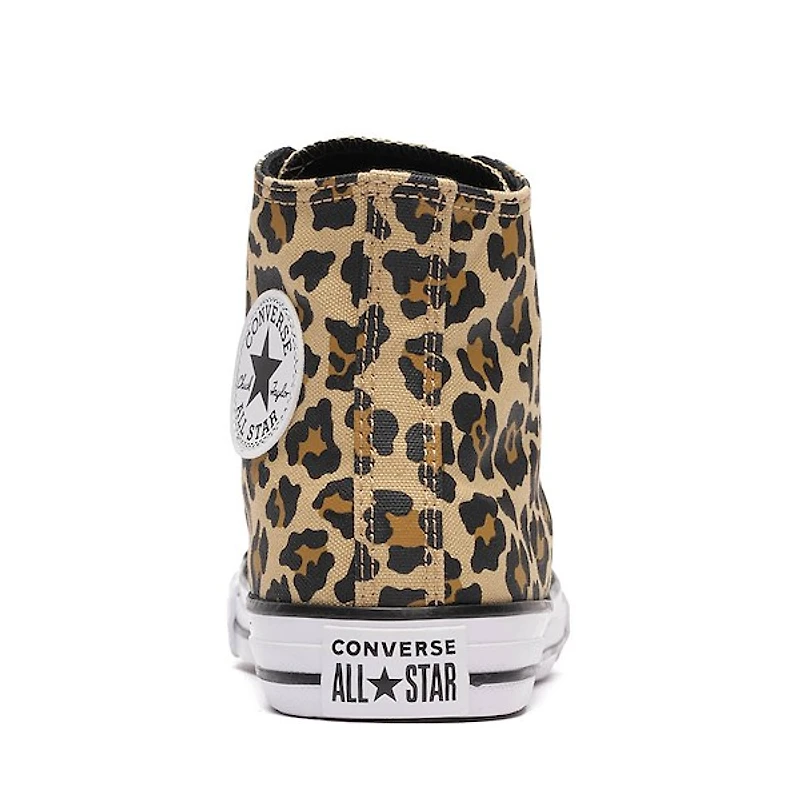 Converse Chuck Taylor All Star High-Top Sneaker - Little Kid Leopard Print