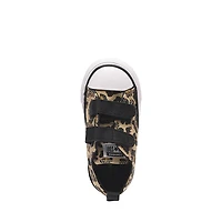 Converse Chuck Taylor All Star Easy-On Leopard Low-Top Sneaker - Baby / Toddler Hay Day Black Honey Stick