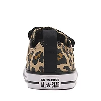Converse Chuck Taylor All Star Easy-On Leopard Low-Top Sneaker - Baby / Toddler Hay Day Black Honey Stick