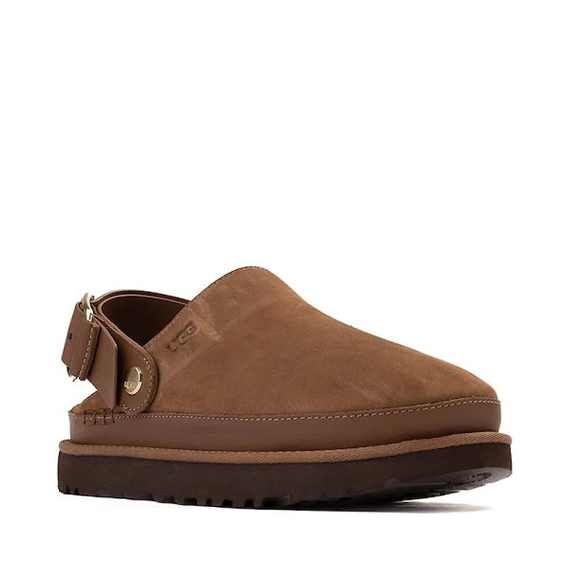 Womens UGG® Goldenstar Villa Clog - Molasses
