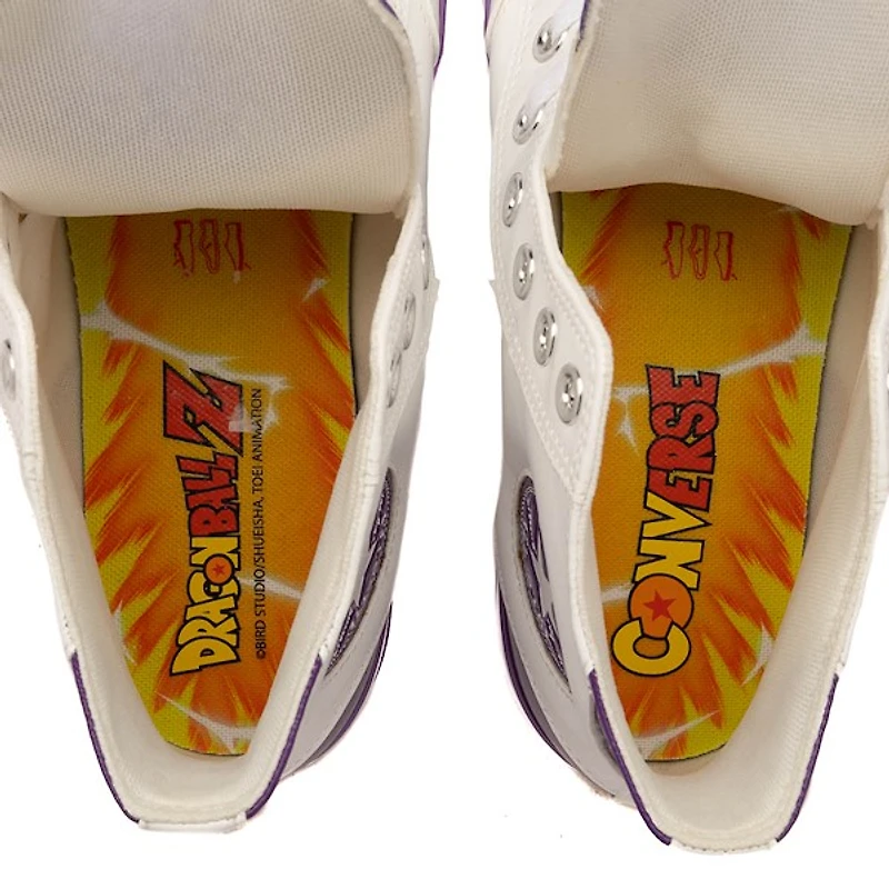Basket montante Converse x Dragon Ball Z Chuck Taylor All Star Frieza - Blanc / Mauve